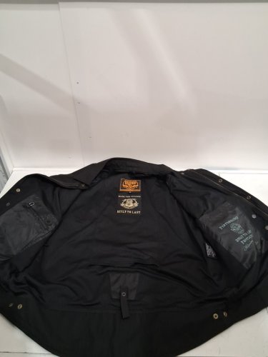 men's milwaukee leather Armored Long Sleeve Biker motorcycle jacket - XL - black (style:mpm1623) image 5