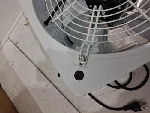 Exhaust Fan for Kitchen Window Wall Ventilator - white - (FD-350-2) image 9