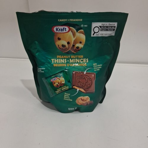 34pk Kraft Milk Chocolate Peanut Butter Thins image 2