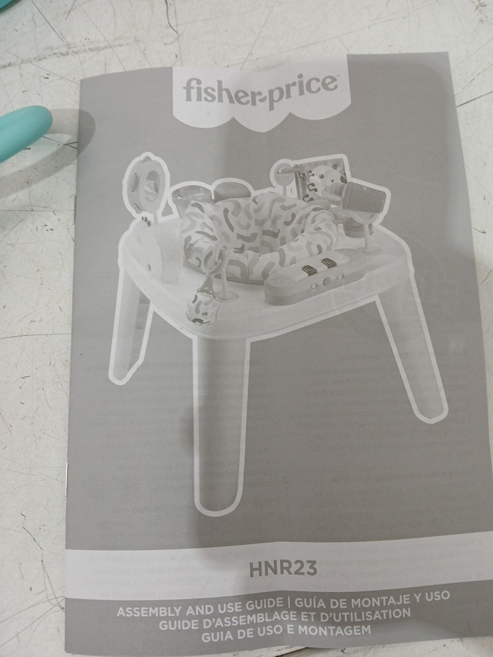 3-in-1 Fisher-Price Baby to Toddler Toy Hit Wonder Activity Center - Blue/White (model: hnr23-9564) image 4