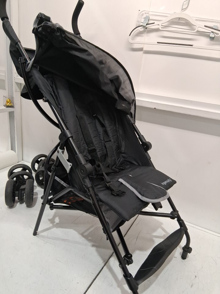 Summer By Ingenuity INFANT 3DMINI CONVENIENCE foldable STROLLER - 45lbs cap - BLACK/GREY (MODEL: 32873) image 5