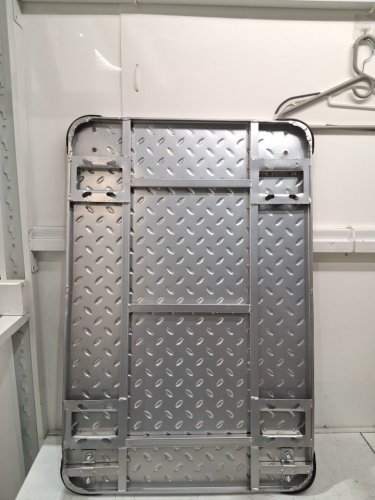 BBTEQEKN Platform HAND Truck with 2000LBS Capacity - 36" X 24" - STAINLESS STEEL (MODEL:‎BBTEQEKN-4VAK1) image 4