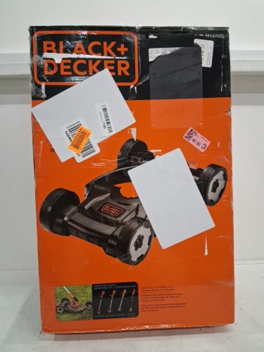 BLACK+DECKER Lawn Mower Removable Deck for String Trimmer - fits 12" trimmer - black (MODEL: MTD100) image 2