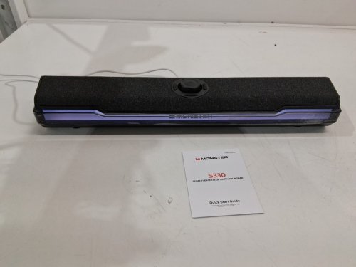 monster hifi bluetooth rgb stereo soundbar (model: s330) image 2