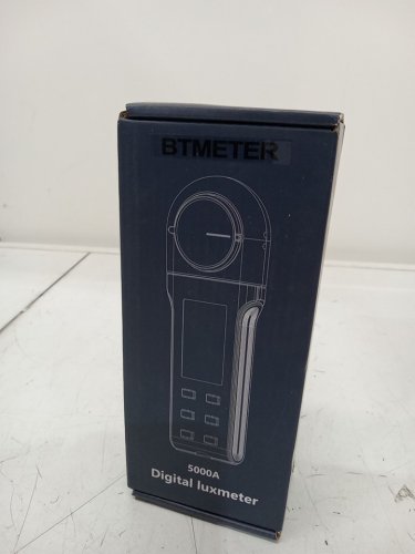 BTMETER Light Lux Meter Logger - black/orange (model: BT-5000A) image 2