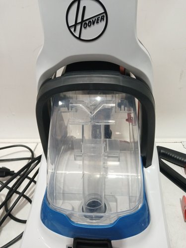 HOOVER corded POWERDASH PET COMPACT lightweight CARPET CLEANER - WHITE/BLUE (MODEL: FH50705vcd) image 5