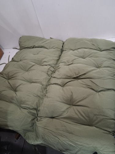 Contoured Replacement Outdoor Porch Swing Cushion - 40" - GREEN image 4