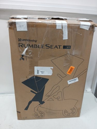 UPPAbaby RumbleSeat V3 Second Lower Seat - FITS vista v2/v3 strollers - green (model: ‎0904-RBS-NA-gry) image 2