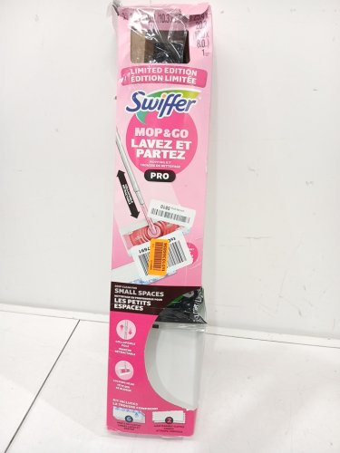 SWIFFER 2-IN-1 LIMITED EDITION COLLAPSIBLE FLOOR SWEEP and MOP PRO - PINK (MODEL: 21444373) image 2