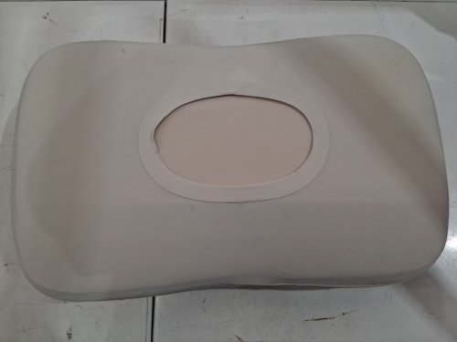 high beds cervical memory foam pillow - 24"x15" - white image 2
