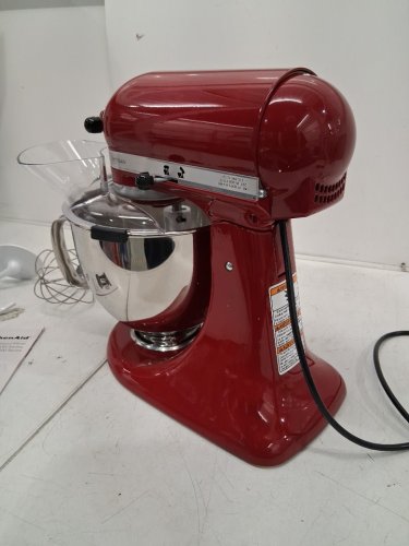 KitchenAid Artisan Series Tilt-Head Stand Mixer- 5QT - Empire Red - (model: KSM150FBER) image 4