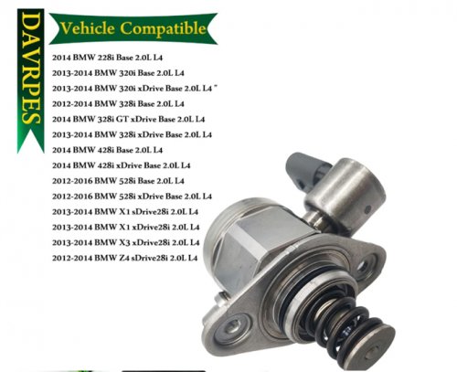 High Pressure Fuel Pump  Replacement fits various models and makes (Model: dl23012 image 5