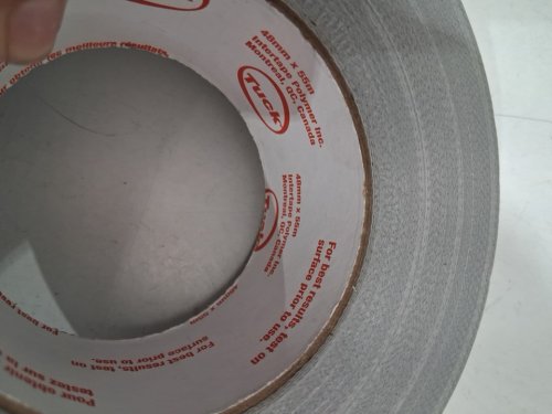 5PK TUCK industrial grade duct tape - 2" x 55m/roll - grey image 3
