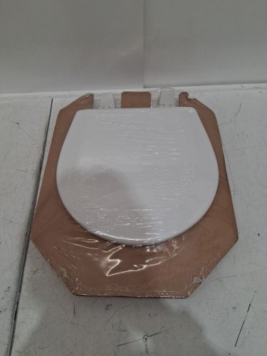 BEMIS MARINE ENAMELED WOOD ROUND TOILET SEAT, 14.2" x 13" - WHITE (MODEL: TC50TT 000) image 3