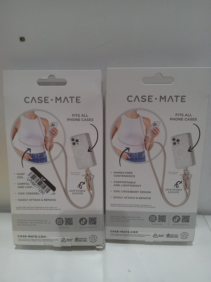 2 CASE MATE Crossbody Strap for mobile phones - OSFM - TAUPE ROPE (model: cm053392) image 5