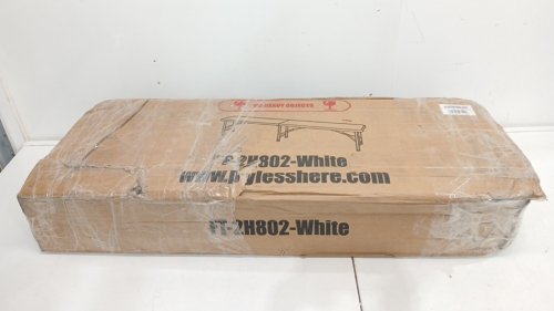 2PK Portable Plastic Folding Bench - 6FT - White (Model: FT-2H802) image 2