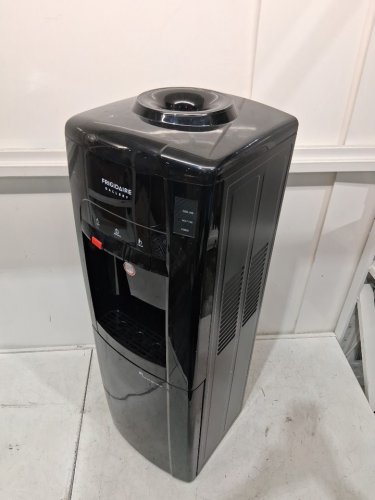 Frigidaire 5 Gallon Top Load Water Dispenser Built-In mini fridge Compartment - Black (model: fgwc413-black) image 3