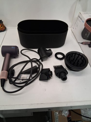 5PC DYSON SUPERSONIC NURAL HAIR DRYER - JASPER PLUM (MODEL: HD16) image 2