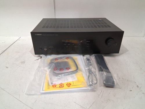 YAMAHA R-S202 STEREO RECEIVER - 40 STATION FM/AM PRESET TUNING - 10HZ TO 100KHZ FREQUENCY RESPONSE - BLUETOOTH - BLACK (MODEL: R-S202BL) image 4