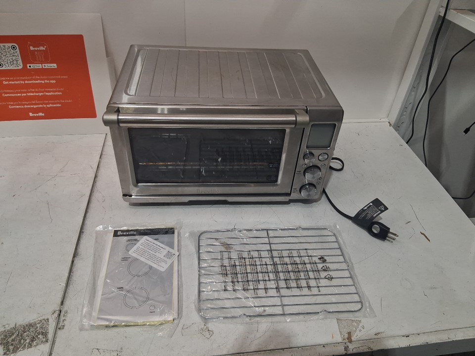 BREVILLE THE JOULE OVEN 13-IN-1 AIR FRYER PRO digital TOASTER OVEN - 23.4L CAPACITY - BRUSHED STAINLESS STEEL (MODEL: b0v950 bssusc) image 3