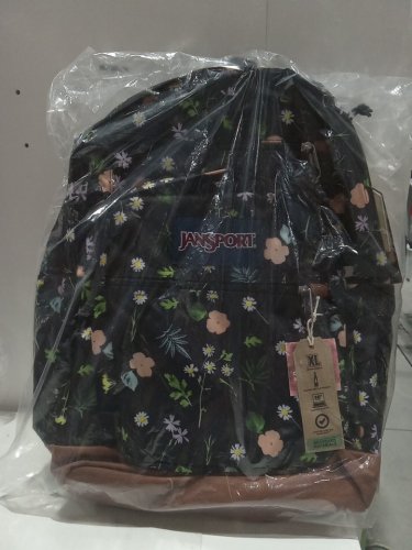 Jansport Cool Student Backpack - 34L - 15" - Floral Black/Brown (Model: JS0A2SDDKW9) image 2