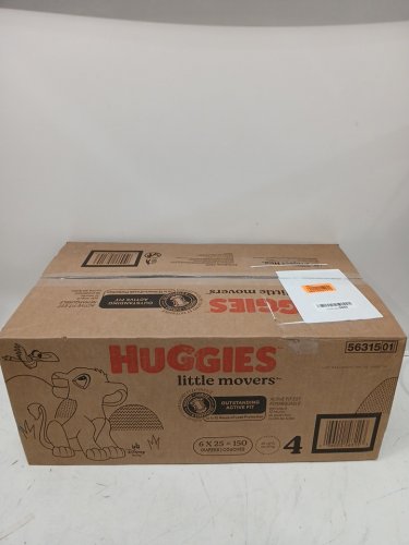 150PK Huggies Little Movers disposable Diapers - Size 4 (22-37lb) - Disney baby lion king (Model: 5631501) image 2