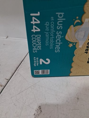 144PK PAMPERS SWADDLERS DISPOSABLE BABY DIAPERS - SIZE 2 (10-22LBS) image 3