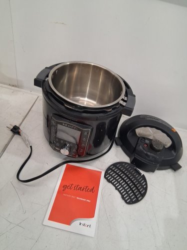 INSTANT POT DUO GOURMET 6 QUART 10-IN-1 PROGRAMMABLE MULTI-COOKER - BLACK (MODEL: 7483349) image 3