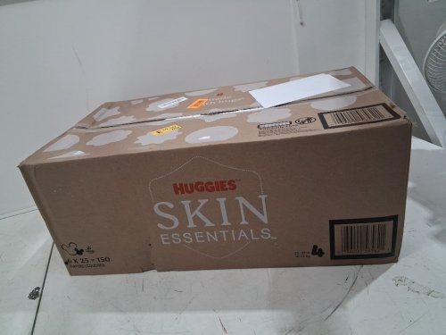 150PK HUGGIES SKIN ESSENTIALS DERMATOLOGIST APPROVED DIAPERS - SIZE 4 (22-37LBS) image 2