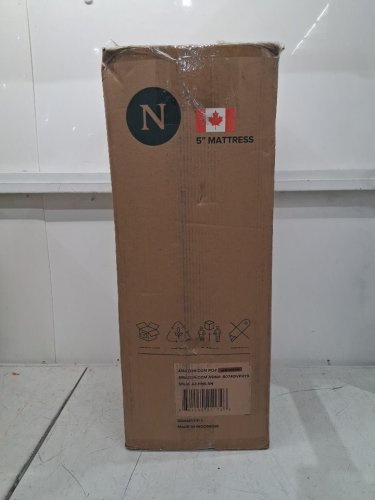 ZINUS MEMORY FOAM MATTRESS, 5" NARROW TWIN - KHAKI (MODEL: AZ-FMS-5N) image 2