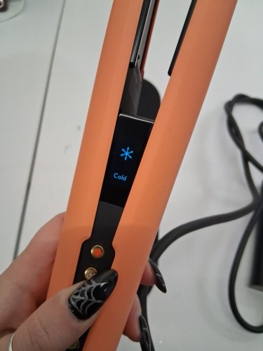 DYSON AIRSTRAIT WET TO DRY HAIR STRAIGHTENER - LIMITED EDITION APRICOT/ TOPAZ (MODEL: HT01) image 9