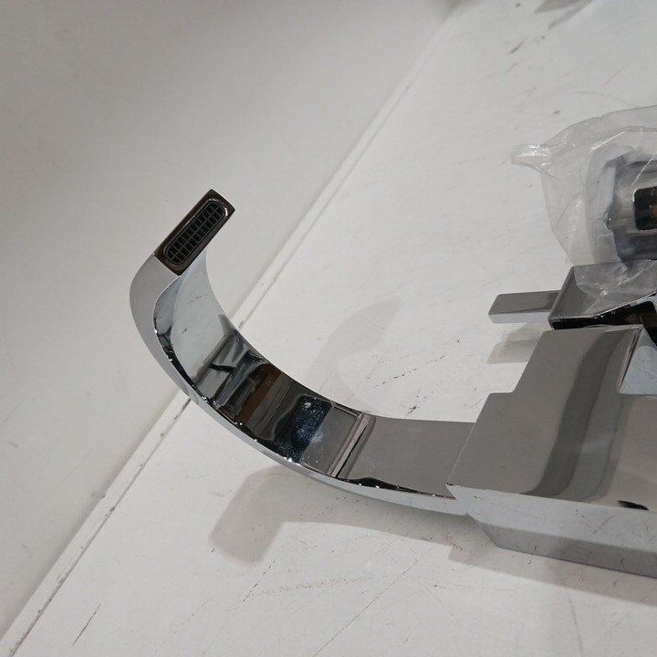 DELTA FAUCET Vero Single-Hole Bathroom Faucet with Metal Drain Assembly - 1L - Stainless Steel - (MODEL : 553LF) image 5