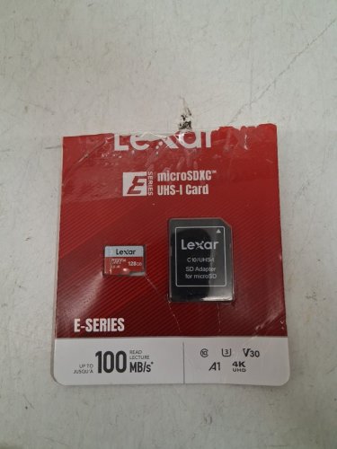 Lexar E-Series 128GB Micro SD Cards, MicroSDXC Flash Memory Cards With Adapter image 4