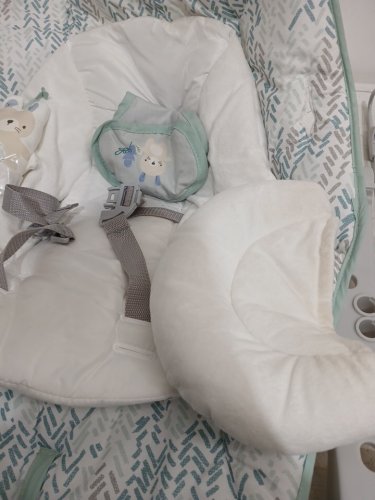 INGENUITY KEEP COZY 3-IN-1 GROW WITH ME VIBRATING BABY BOUNCER SEAT & ROCKER - 6-40LBS - SPRUCE - (MODEL: 12637) image 3