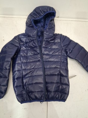 Yhong kid‘s ultra-lightweight packable hooded winter puffer coat- small (3/4) -navy (model: 5AYDOPLHQV8H) image 3