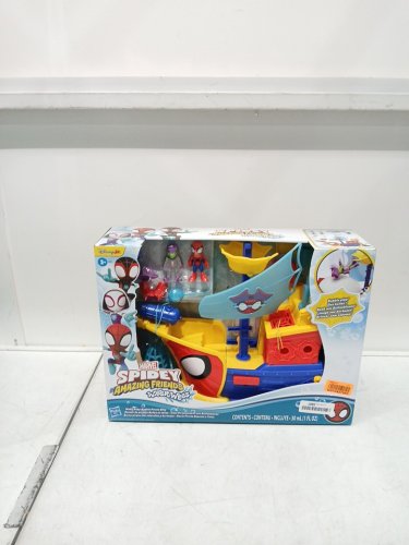 DISNEYJR. MARVEL SPIDEY & AMAZING FRIENDS WATERWEBS Ahoy Bubble Pirate Ship Toy - multicolor (MODEL: 60581) image 2