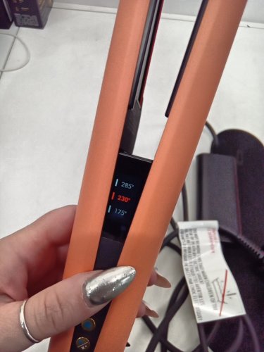 dyson airstrait wet to dry hair straightener - LIMITED EDITION APRICOT/ TOPAZ  (model: ht01) image 9