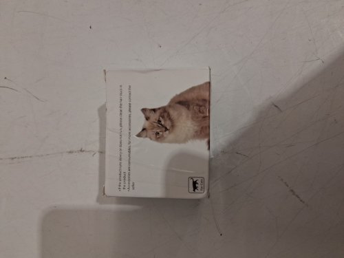 INTERACTIVE CAT TOY WITH MOTORIZED BALL AND STRING - grey (MODEL: P02) image 3
