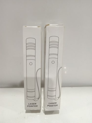 2PK  Rechargeable Green Laser Pointer for long distance range - green light - Black image 5