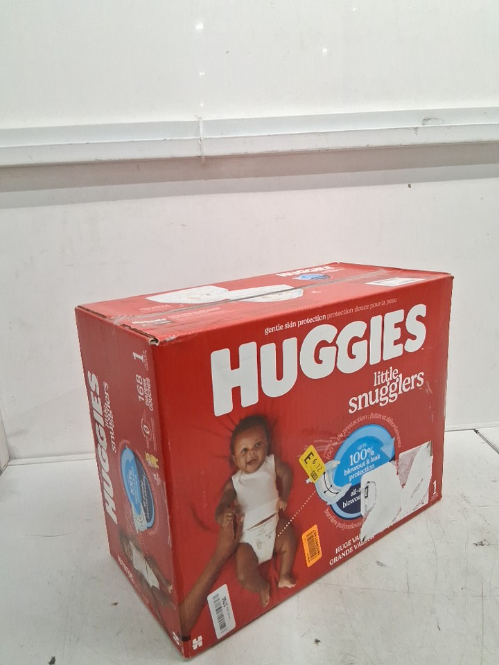 168pk Huggies Little Snugglers disposable Diapers - Size 1 - Winnie The Pooh image 2