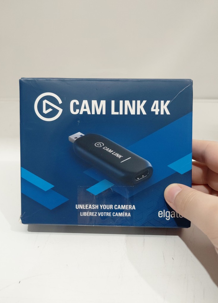 elgato cam link 4K - Broadcast Live - Record via DSLR - Camcorder - Action cam - 1080p60 or 4K - Compact HDMI Capture Device (model: 20GAM9901) image 3