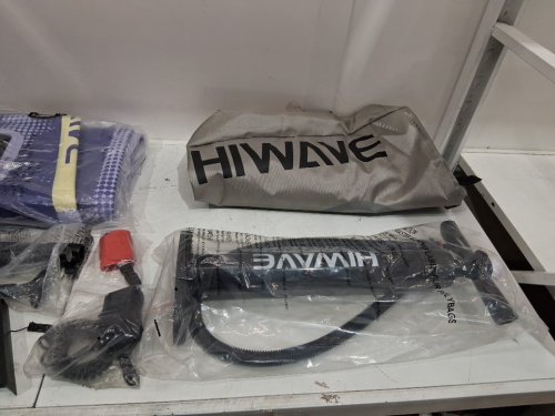 hiwave inflatable touring paddle board - 11ft x 35" - pureple/yellow (model : B0GGYV3N4S) image 6