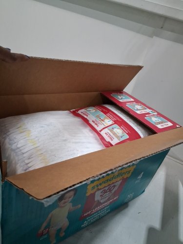 100PK PAMPERS SWADDLERS 360 PULL-ON DIAPERS - SIZE 4 image 3