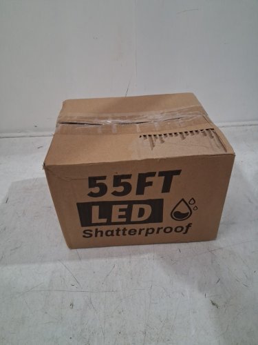 OHLUX LED SHATTERPROOF WEATHER RESISTANT DIMMABLE OUTDOOR STRING LIGHTS 2200K - 55FT - (MODEL: ‎IL-E12-2005528) image 2