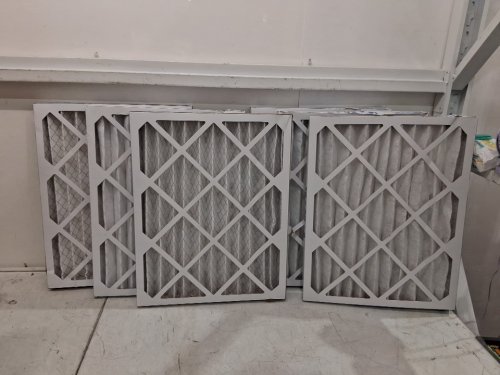 6PK  MERV 8 AC Furnace Air HVAC Pleated Filter - 16" x 20" x 2" - white image 3