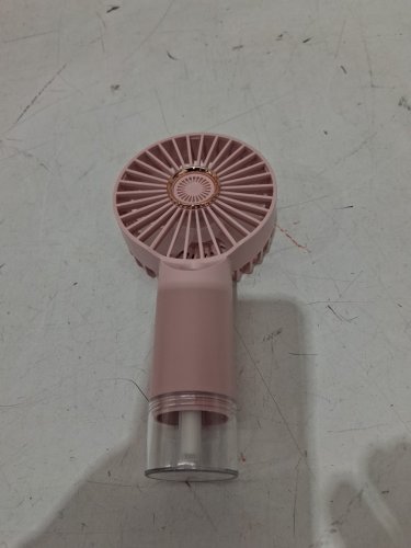 Mini Handheld Misting Fan - 8" - Pink (model: sl620) image 3
