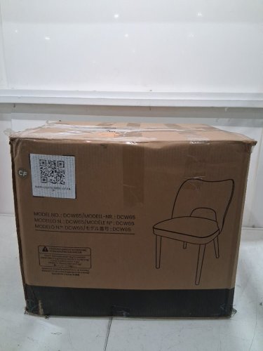 MALOL UPHOLSTERED DINING CHAIR - 30.3" X 18.1" - BEIGE TAUPE - (MODEL: DCW65) image 5