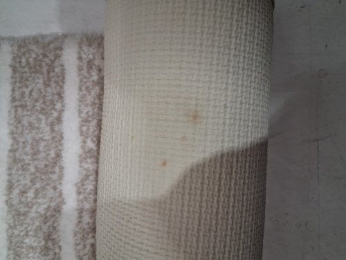 SMALL BATH MAT - 24" X 36" - BEIGE AND CREAM image 5