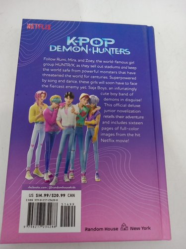 (Hardcover) K-Pop Demon Hunters: The Official Deluxe Junior Novelization image 3