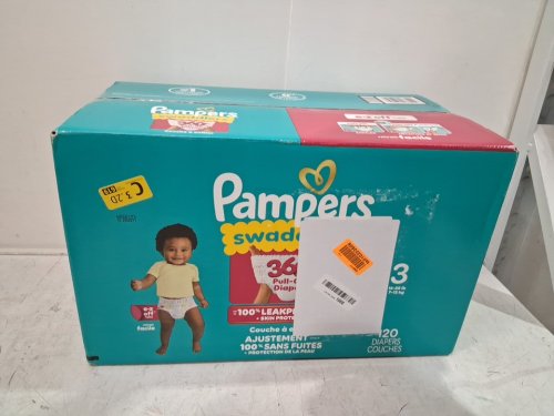 120PK Pampers Swaddlers SKIN PROTECTION UP TO 100% LEAKPROOF Diapers - size 3 image 2